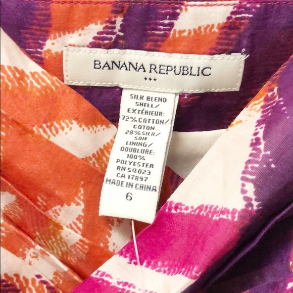 Banana Republic Silk Blend Dress, Size 6 - Picture 3 of 4